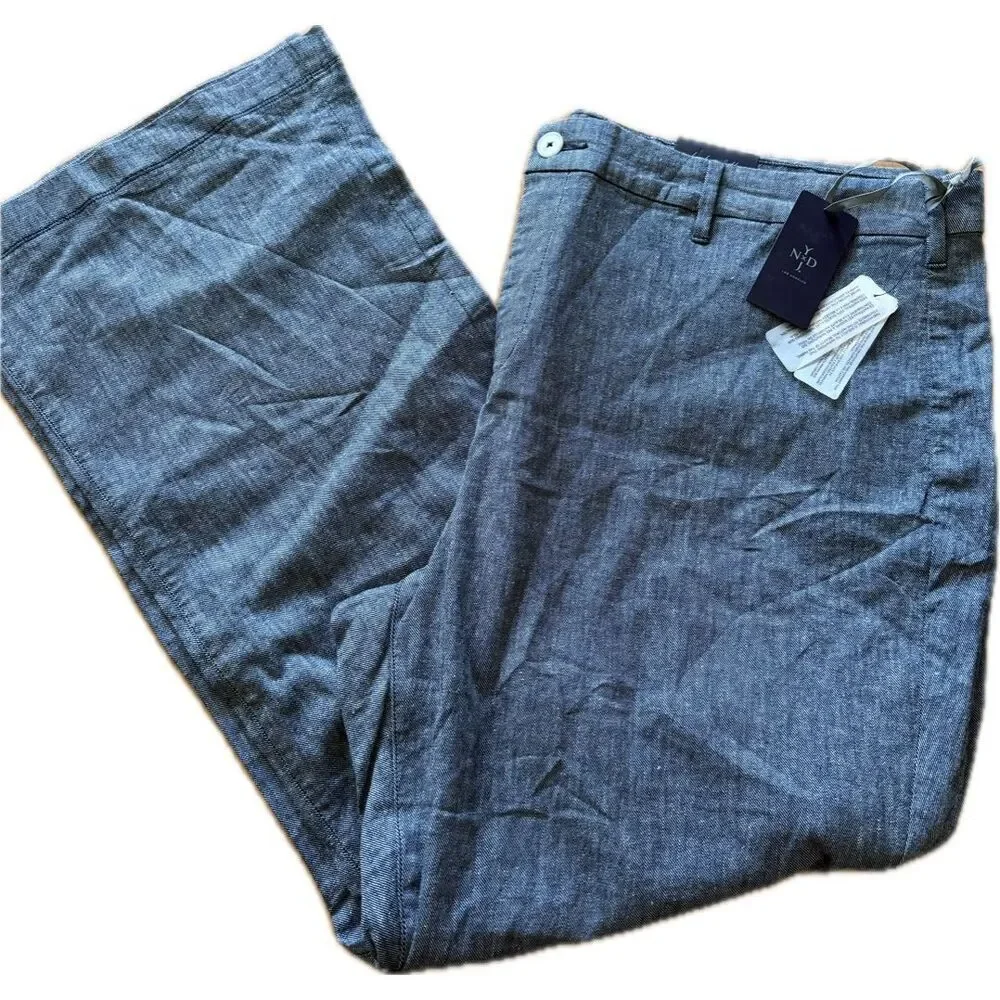 NYDJ Not Your Daughters Jeans Women’s Plus Size 24W Grey White Denim Bootcut